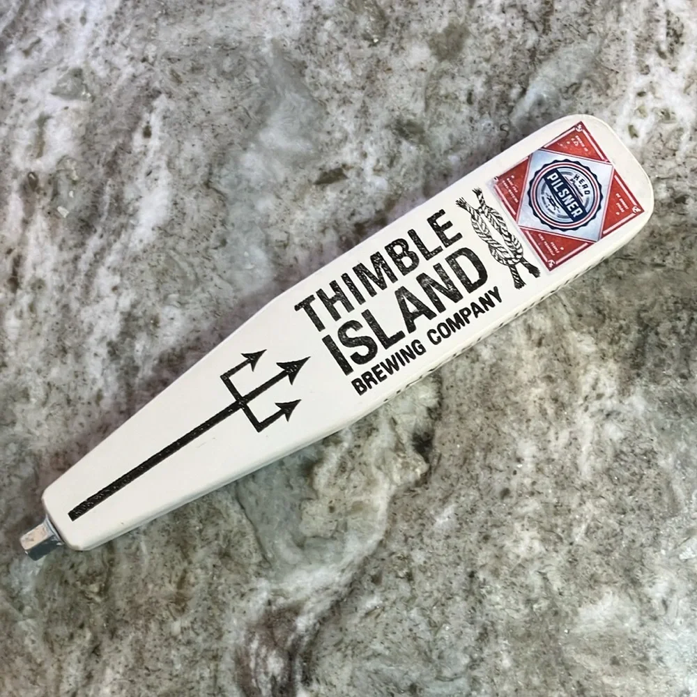 Thimble Island Brewing Company Hero Pilsner Tap Handle